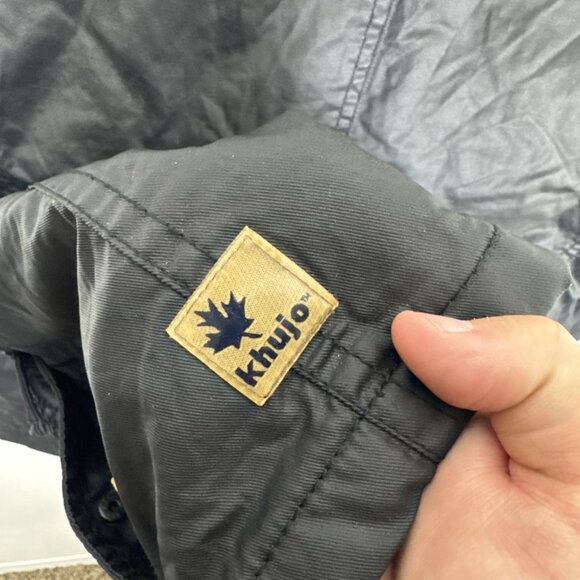 Khujo Noah II XL Black Coated Cotton Jacket Urban Military Utility Parka - Picture 7 of 14